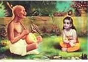 soordas with krishna